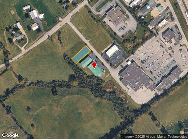 1052 Corporate Dr, Lawrenceburg, KY Parcel Map