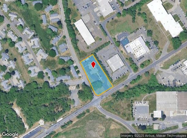  1974 Westover Rd, Chicopee, MA Parcel Map