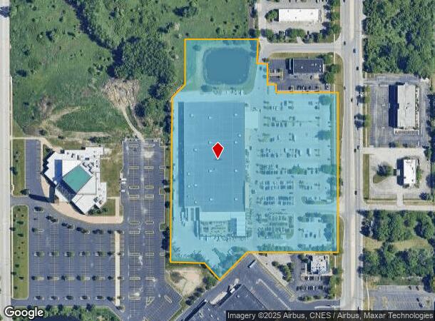  20808 S Cicero Ave, Matteson, IL Parcel Map