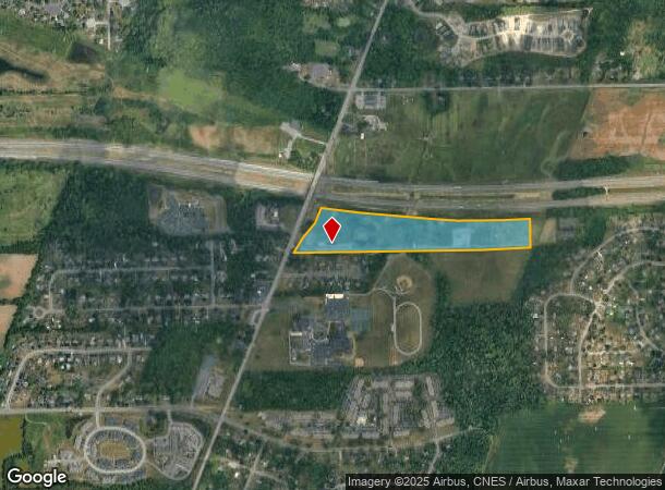  3850 E Henrietta Rd, Henrietta, NY Parcel Map