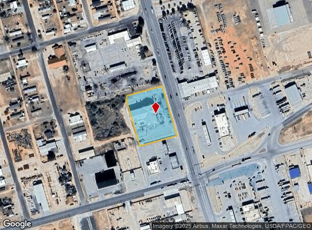  1100 S Main St, Andrews, TX Parcel Map