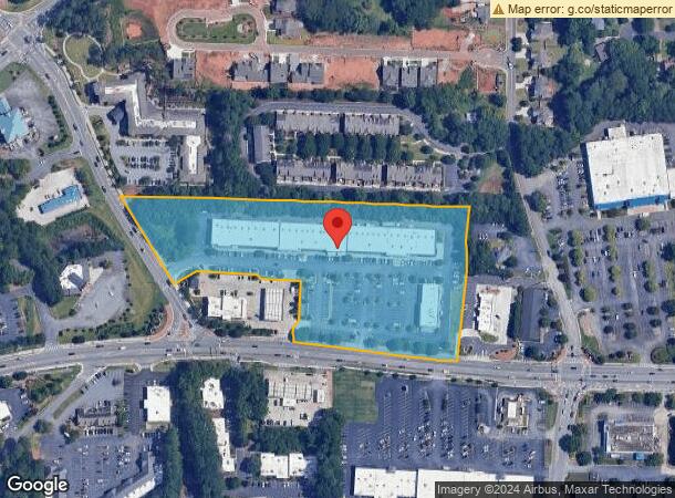  800 Whitlock Ave Nw, Marietta, GA Parcel Map