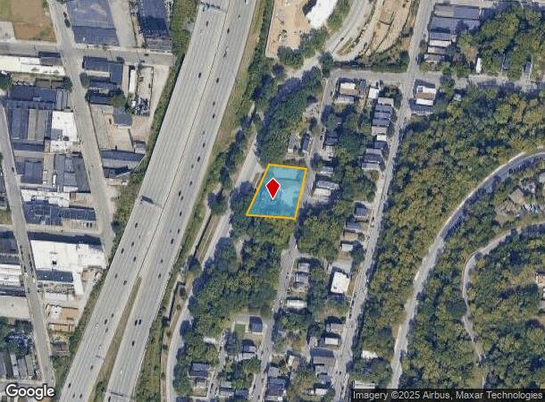  2616 Central Pky, Cincinnati, OH Parcel Map