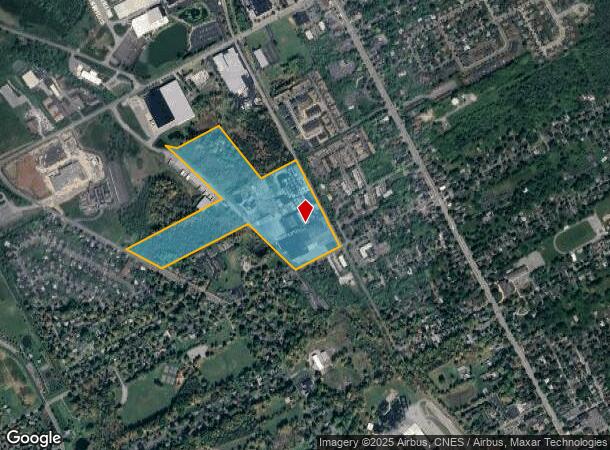 116 Buffalo St, Canandaigua, NY Parcel Map