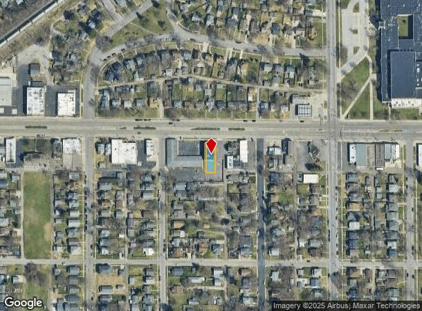  1416 Mishawaka Ave, South Bend, IN Parcel Map