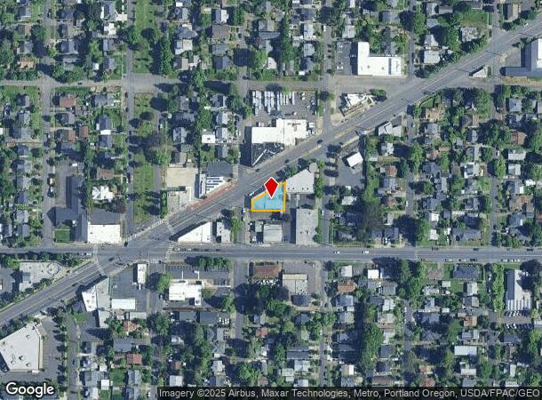 7314 Ne Sandy Blvd, Portland, OR Parcel Map