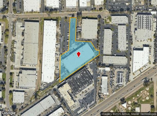  8333 Arjons Dr, San Diego, CA Parcel Map