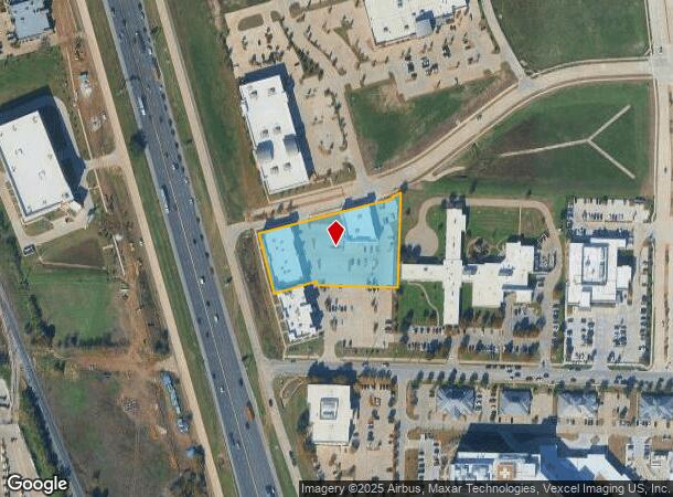  2721 Panhandle St, Denton, TX Parcel Map