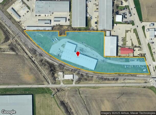  1815 Morrissey Dr, Bloomington, IL Parcel Map