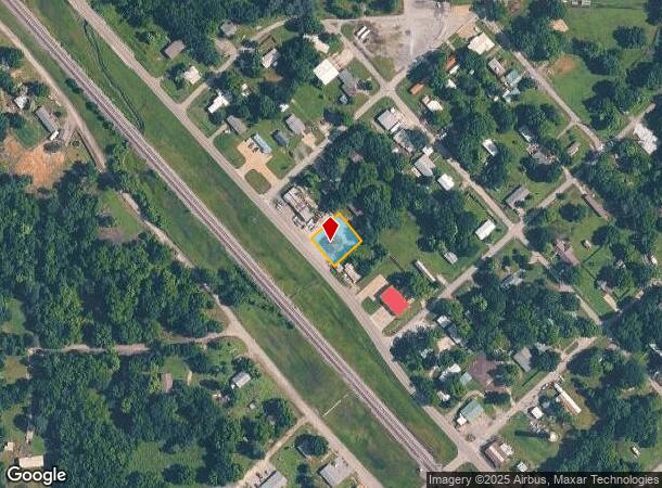 210 N Madison St, Braggs, OK Parcel Map