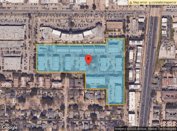  7700 Greenway Blvd, Dallas, TX Parcel Map