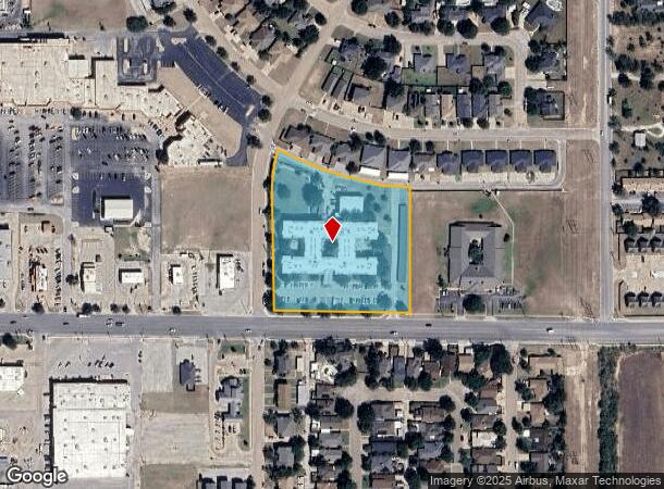 1240 E North 10Th St, Abilene, TX Parcel Map