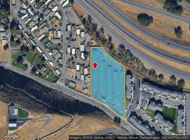 4503 W Powerhouse Rd, Yakima, WA Parcel Map
