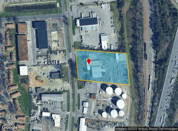1618 Commerce Rd, Richmond, VA Parcel Map