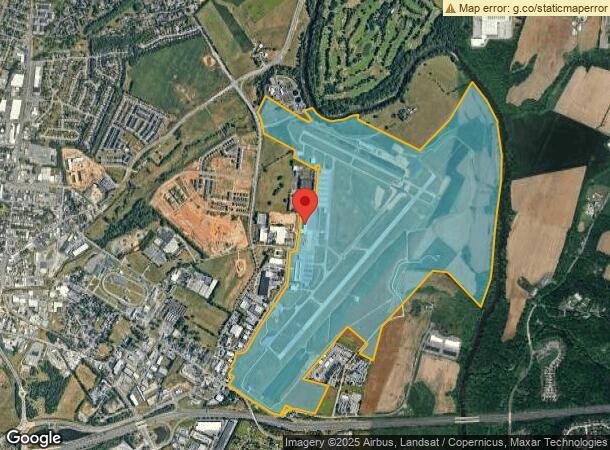  310 Aviation Way, Frederick, MD Parcel Map