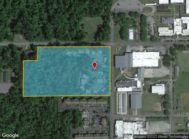  122 N Cleveland St, Quincy, FL Parcel Map