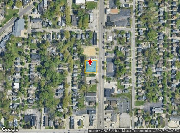  690 N Main St, Akron, OH Parcel Map