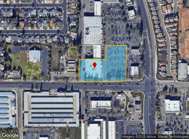 4004 Foothills Blvd, Roseville, CA Parcel Map