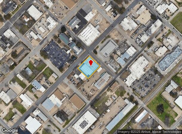  1300 Franklin Ave, Waco, TX Parcel Map