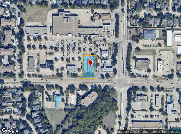  1310 W Mcdermott Dr, Allen, TX Parcel Map