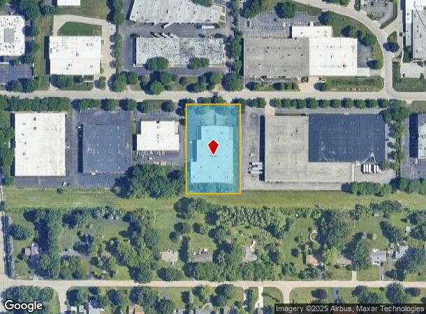 1415 Davis Rd, Elgin, IL Parcel Map