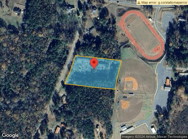  133 Dennis Creek Rd, Talbotton, GA Parcel Map