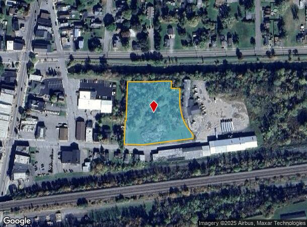 160 Center St, Canastota, NY Parcel Map