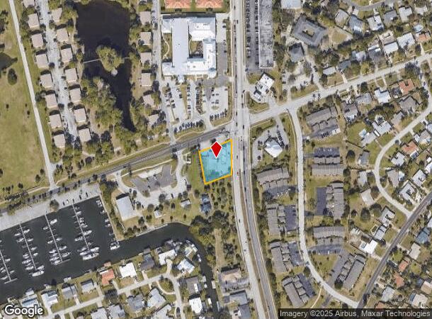  1904 S South Patrick Dr, Indian Harbour Beach, FL Parcel Map