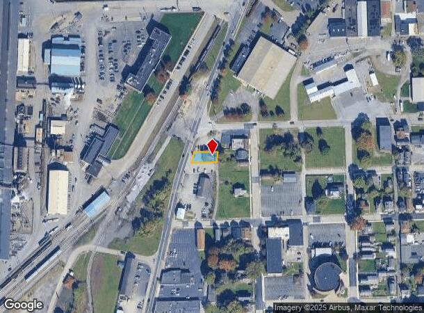  811 Moravia St, New Castle, PA Parcel Map