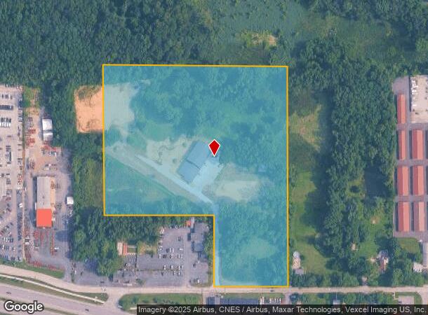 1175 West St, Valparaiso, IN Parcel Map