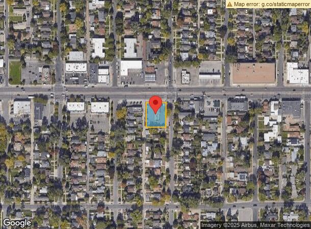  5454 E Colfax Ave, Denver, CO Parcel Map