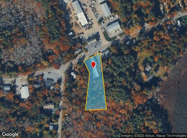 1299 Main St, Hanson, MA Parcel Map
