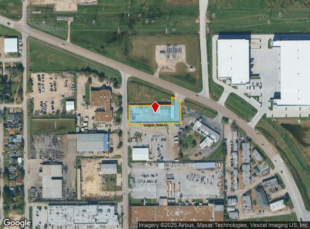  1006 Red Bluff Rd, Pasadena, TX Parcel Map