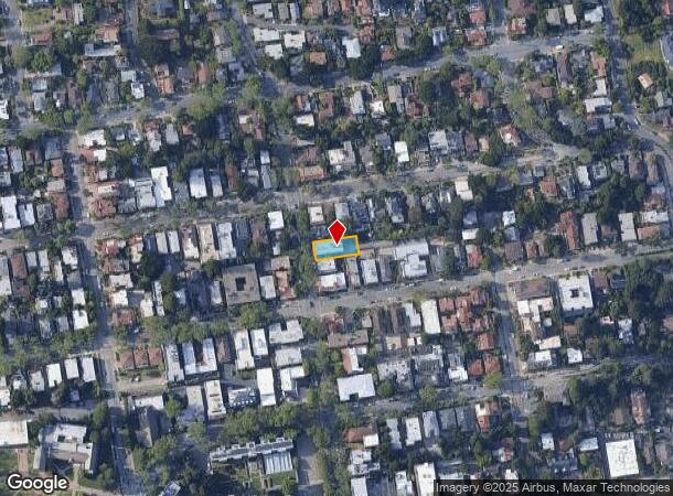  1675 Euclid Ave, Berkeley, CA Parcel Map