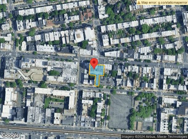  1428 Fulton St, Brooklyn, NY Parcel Map