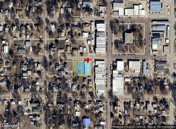  114 W 3Rd St, Washington, KS Parcel Map