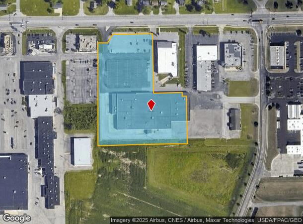  2250 Harding Hwy, Lima, OH Parcel Map