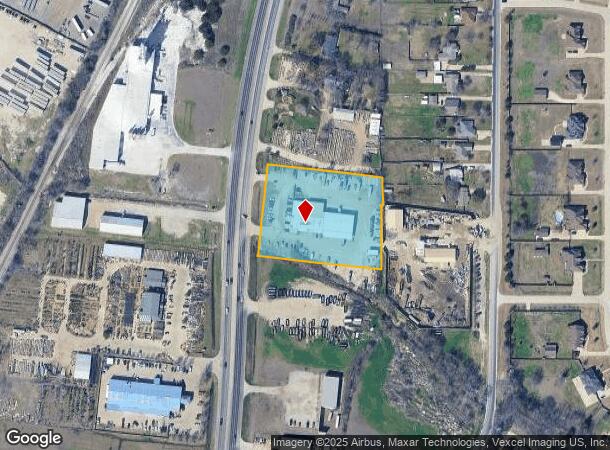  3704 N Highway 77, Waxahachie, TX Parcel Map