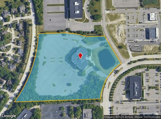  5505 Corporate Dr, Troy, MI Parcel Map