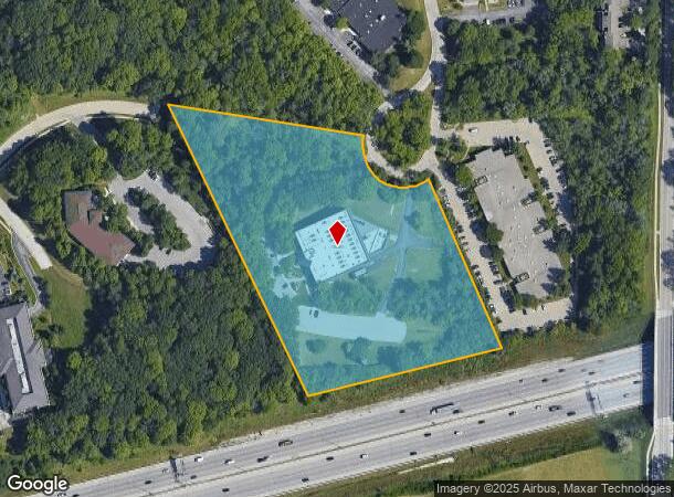  100 Bishops Way, Brookfield, WI Parcel Map