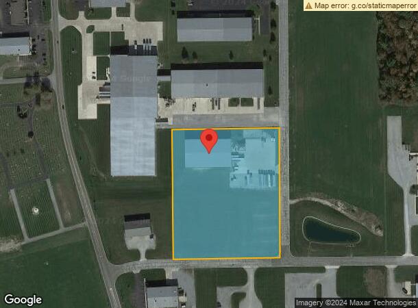  1100 Tower Dr, Fort Loramie, OH Parcel Map