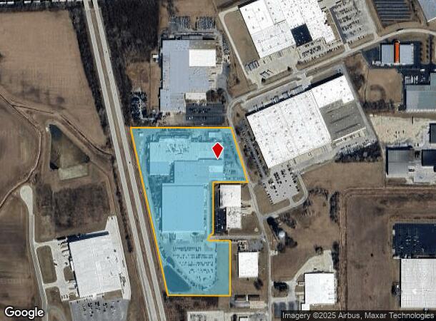 1890 Riverfork Dr, Huntington, IN Parcel Map