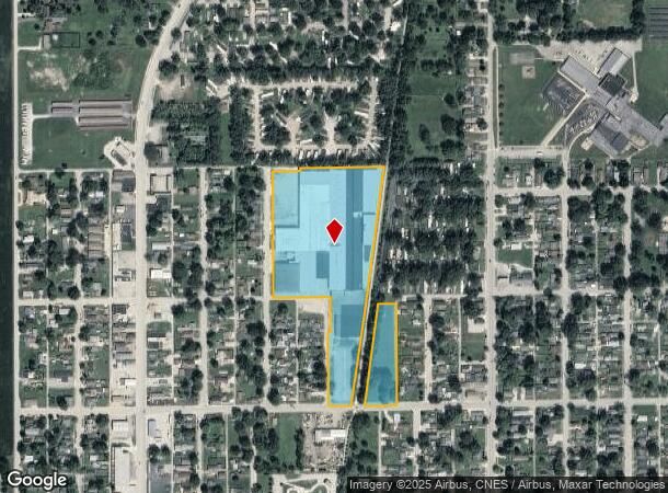 2500 N Union St, Kokomo, IN Parcel Map