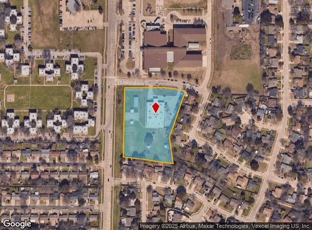  968 Raldon St, Lewisville, TX Parcel Map