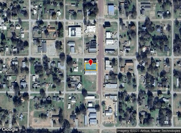121 N Broadway Ave, Davenport, OK Parcel Map