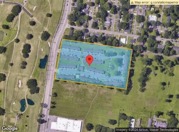  1512 Louisiana Ave, Lafayette, LA Parcel Map