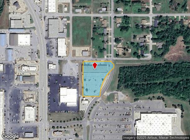 1704 S 1St St, Chickasha, OK Parcel Map