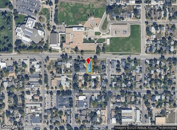 204 E Baseline Rd, Lafayette, CO Parcel Map