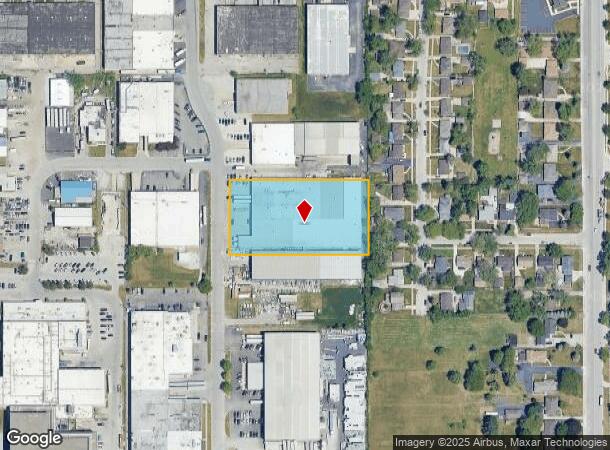  15525 La Salle St, South Holland, IL Parcel Map