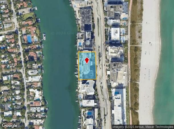  5700 Collins Ave, Miami Beach, FL Parcel Map